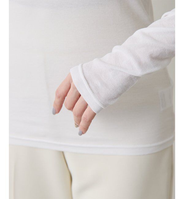  「シアーストレッチロンTEE」|Tシャツ・カットソー|