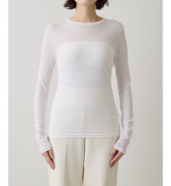  「シアーストレッチロンTEE」|Tシャツ・カットソー|