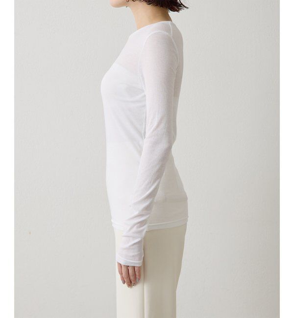  「シアーストレッチロンTEE」|Tシャツ・カットソー|