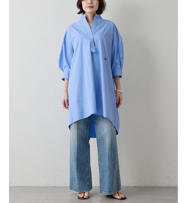  「刺繍チュニックシャツ2」|シャツ・ブラウス|