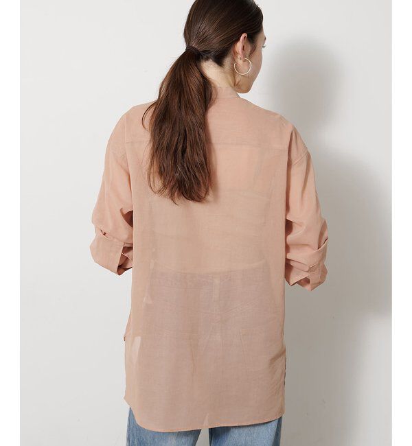  「オーガンジーシャツ」|シャツ・ブラウス|