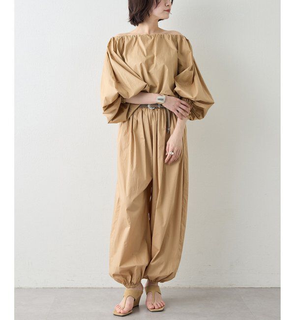  「タイプライターオフショルブラウス」|シャツ・ブラウス|