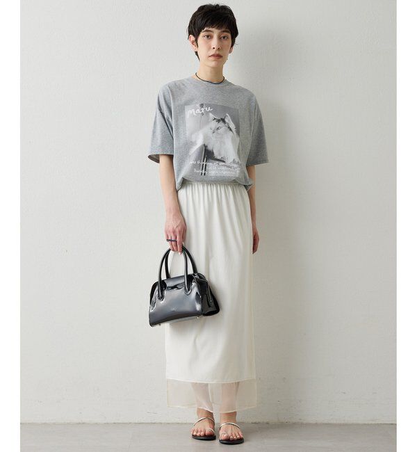 THE PAUSE「【THE PAUSE】CATフォトTシャツ」|Tシャツ・カットソー|