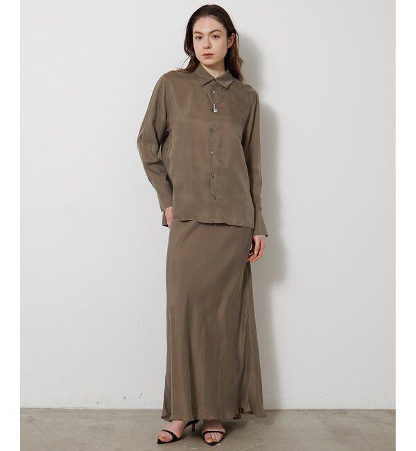  「キュプラフィブリルフレアスカート」|スカート|