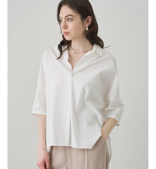 Drawing Numbers「【Drawing Numbers】スキッパーシャツ」|シャツ・ブラウス|