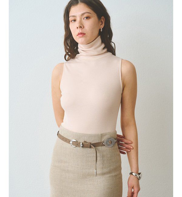  「【OVERNEATH】別注Bodysuit025 」|Tシャツ・カットソー|ベージュ