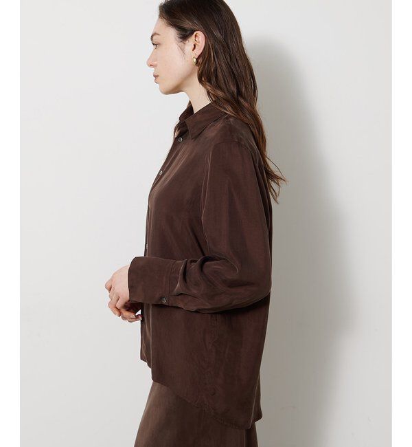  「キュプラフィブリルシャツ」|シャツ・ブラウス|