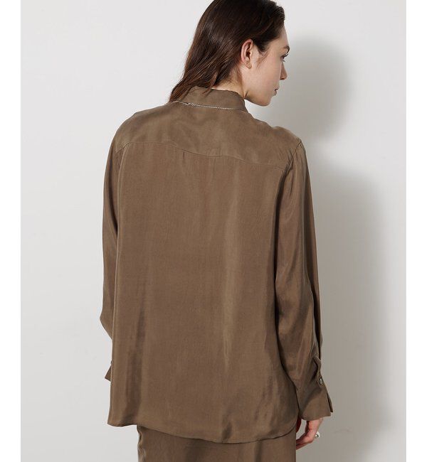  「キュプラフィブリルシャツ」|シャツ・ブラウス|