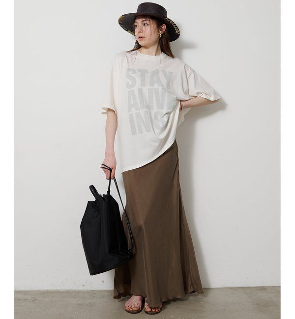  「【KATHARINE HAMNETT】別注バックプリントTシャツ」|Tシャツ・カットソー|