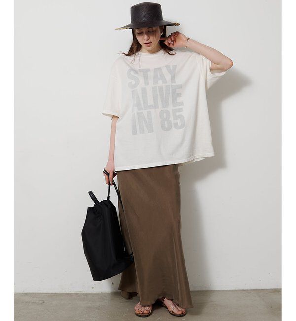  「【KATHARINE HAMNETT】別注バックプリントTシャツ」|Tシャツ・カットソー|