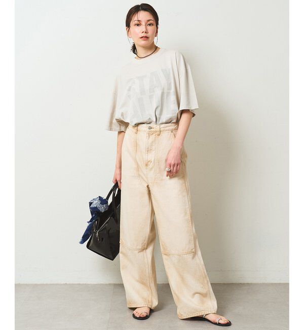  「【KATHARINE HAMNETT】別注バックプリントTシャツ」|Tシャツ・カットソー|