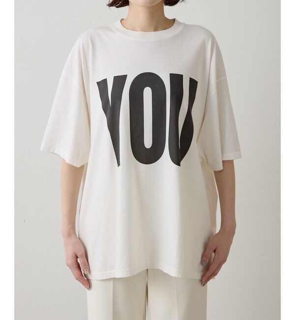  「【KATHARINE HAMNETT】別注YOU Tシャツ」|Tシャツ・カットソー|
