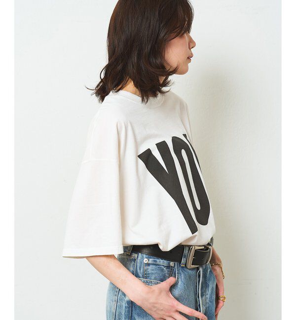  「【KATHARINE HAMNETT】別注YOU Tシャツ」|Tシャツ・カットソー|