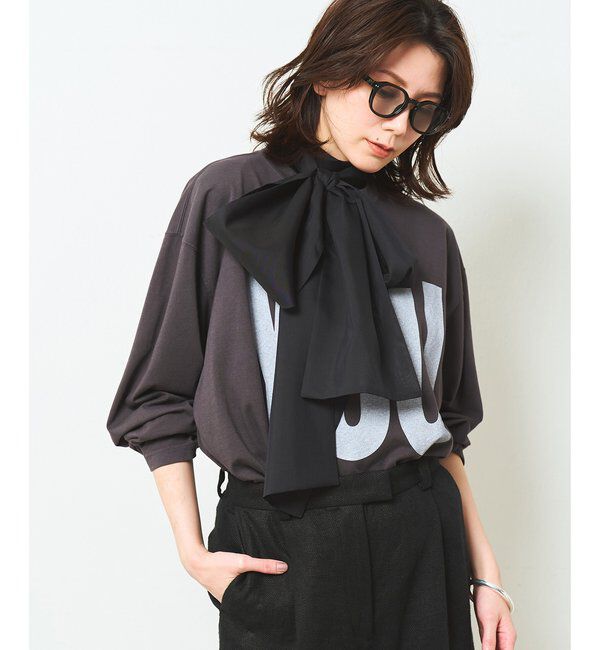  「【KATHARINE HAMNETT】別注YOU ロングスリーブTシャツ」|Tシャツ・カットソー|