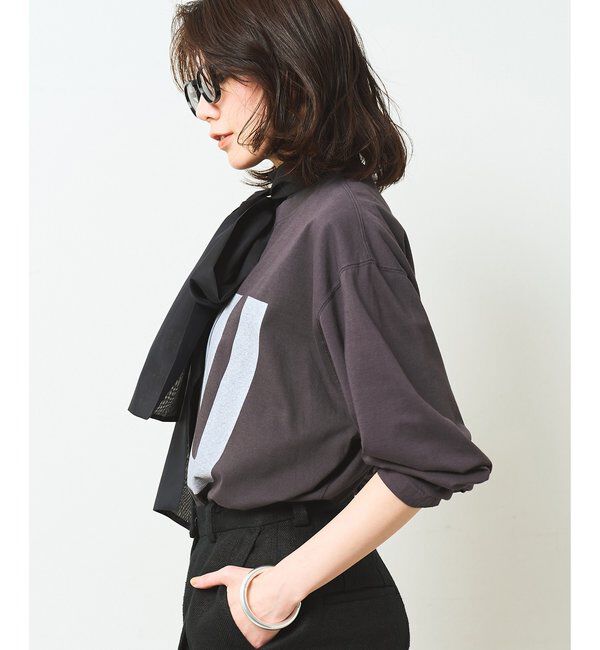  「【KATHARINE HAMNETT】別注YOU ロングスリーブTシャツ」|Tシャツ・カットソー|