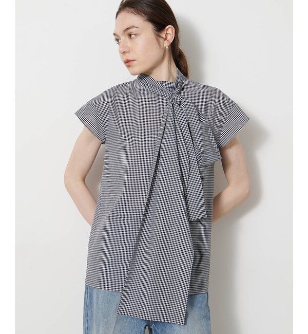 Drawing Numbers「シアーボウタイブラウス」|シャツ・ブラウス|