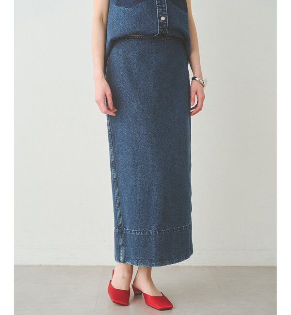  「デニムタイトスカート」|スカート|