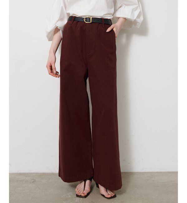  「ワンウォッシュチノパンツ」|チノ|