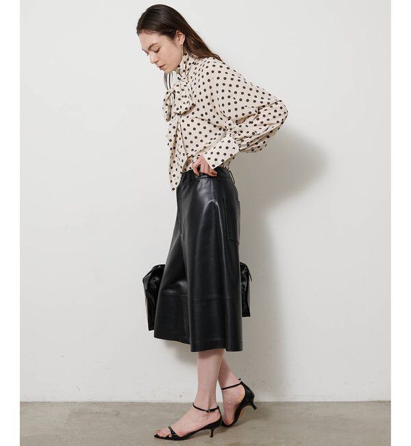  「ドットボウタイブラウス」|シャツ・ブラウス|