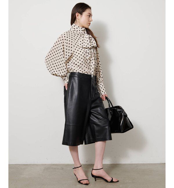  「ドットボウタイブラウス」|シャツ・ブラウス|