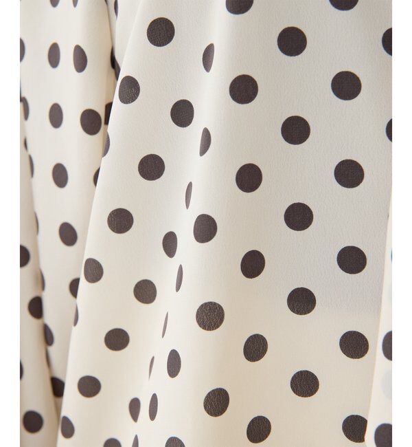  「ドットボウタイブラウス」|シャツ・ブラウス|