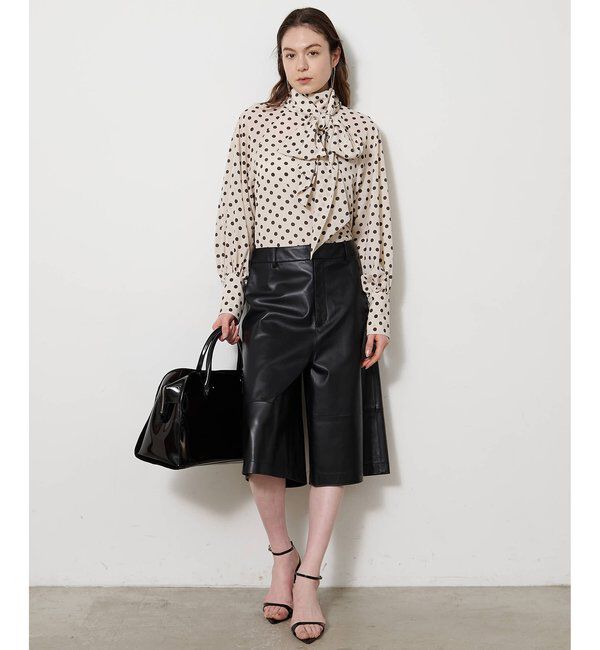  「ドットボウタイブラウス」|シャツ・ブラウス|