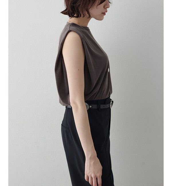  「フィブリルショルダータックプルオーバー」|Tシャツ・カットソー|