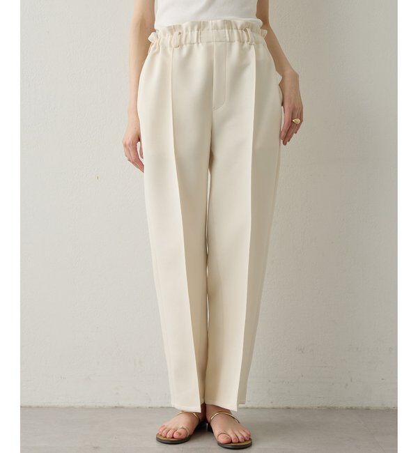  「【Drawing Numbers】トリプルクロスドロストワイドパンツ」|チノ|