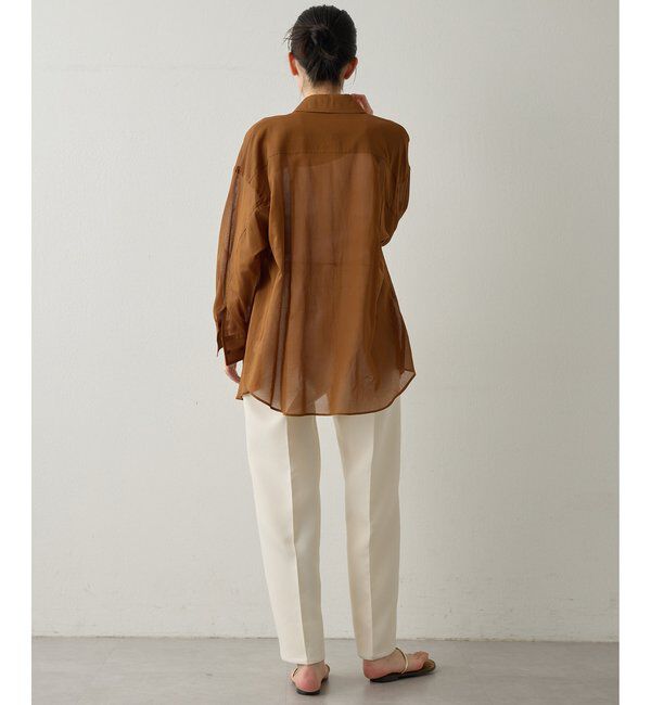  「【Drawing Numbers】トリプルクロスドロストワイドパンツ」|チノ|