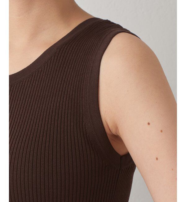  「【Drawing Numbers】リブニットタンク」|ニット・セーター|