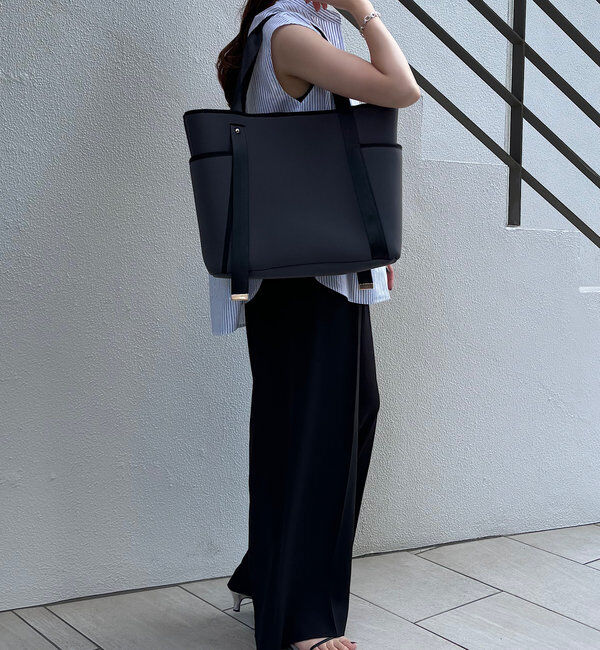  「【A4対応/軽量/ポケット３つ】ウェットダブルポケットトートバッグ」|トートバッグ|