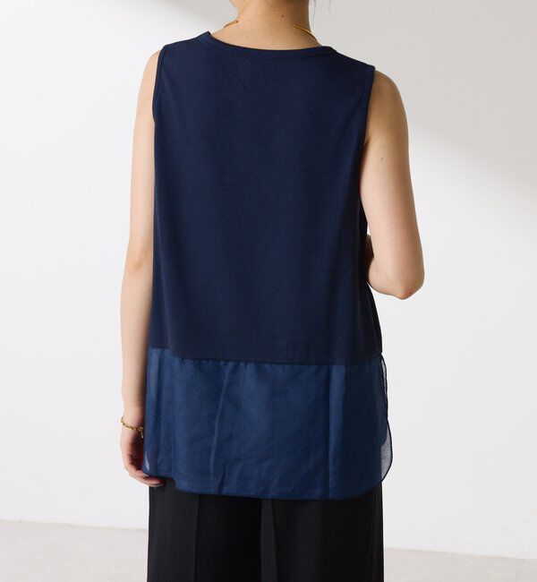  「【C&prime;NOTE/ノート】【新色登場】裾シアータンクトップ」|Tシャツ・カットソー|