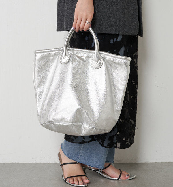  「《本革/ペットボトル並みの軽さ》【Seaudeux/セアウ】レザートートバッグ」|トートバッグ|