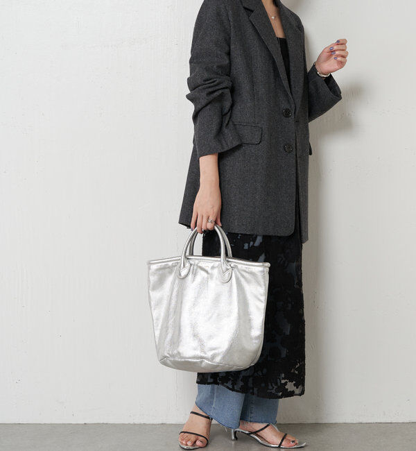  「《本革/ペットボトル並みの軽さ》【Seaudeux/セアウ】レザートートバッグ」|トートバッグ|