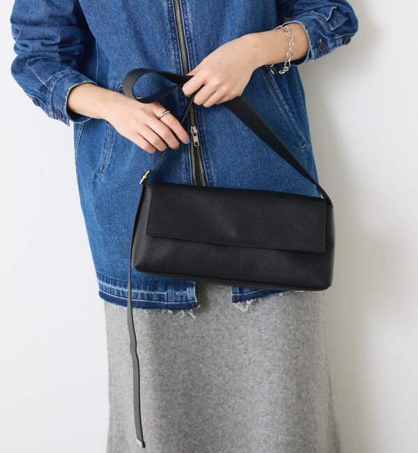  「【牛革/２WAY/500mlペットボトル収納可】シュリンクリンショルダーバッグ」|ショルダー・メッセンジャー|