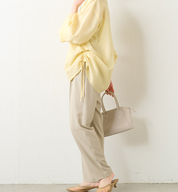  「《人気アイテム再販売！》ジップドロストブラウス」|シャツ・ブラウス|