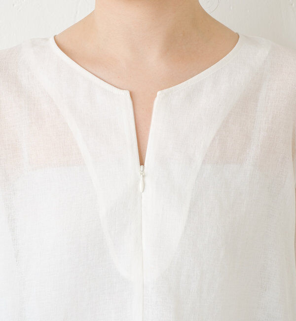  「《人気アイテム再販売！》ジップドロストブラウス」|シャツ・ブラウス|