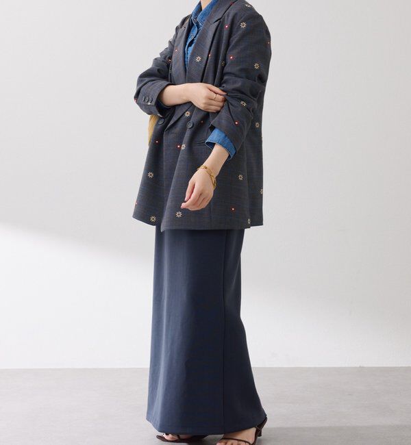  「ウールライクダブルジャケット」|デニムジャケット|