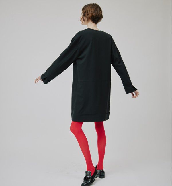  「深Vネックワンピース」|ワンピース|