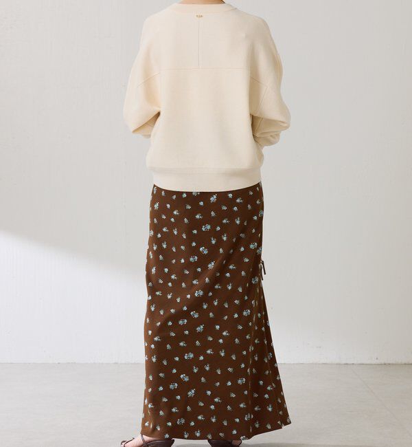  「小花柄マーメイドスカート」|スカート|