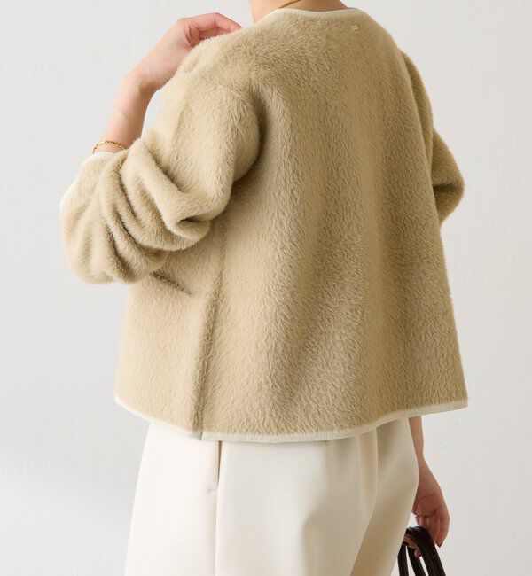  「ミニシャギーカーディガン」|ニット・セーター|