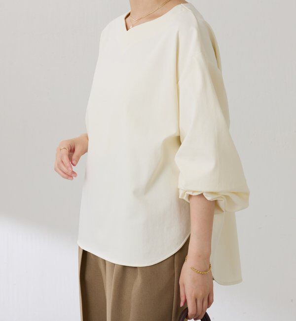  「ランタンスリーブプルオーバー」|Tシャツ・カットソー|