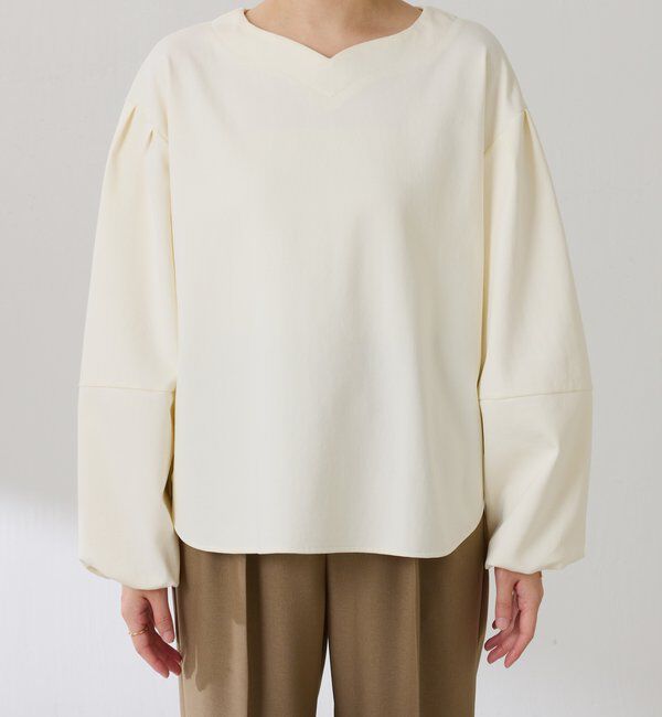  「ランタンスリーブプルオーバー」|Tシャツ・カットソー|