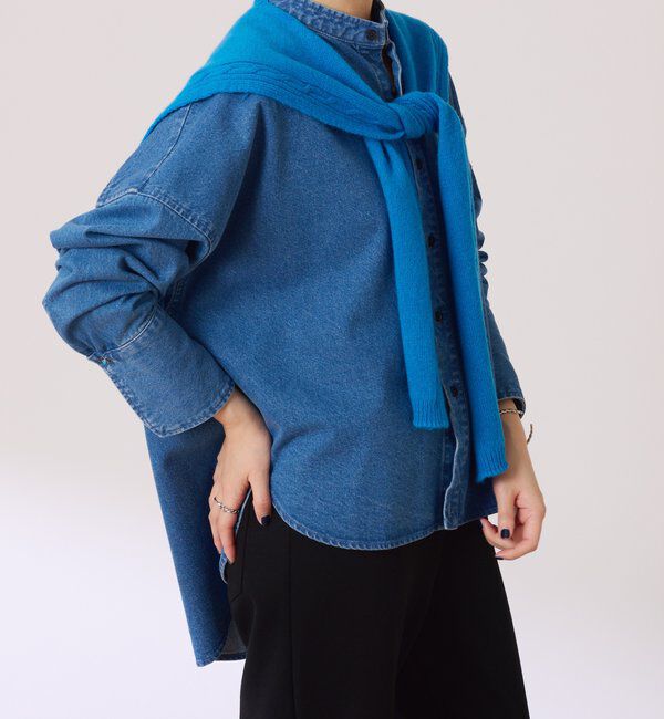  「【PAPILLONNER/パピヨネ】アレンジニットストール」|マフラー|