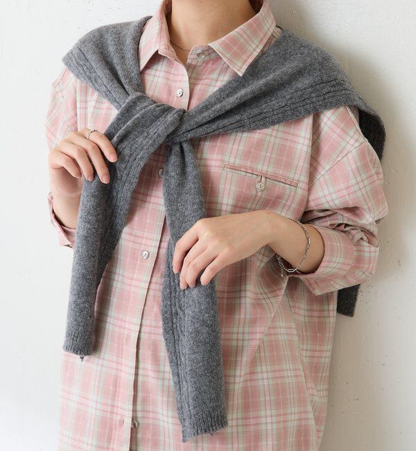  「【PAPILLONNER/パピヨネ】アレンジニットストール」|マフラー|グレー