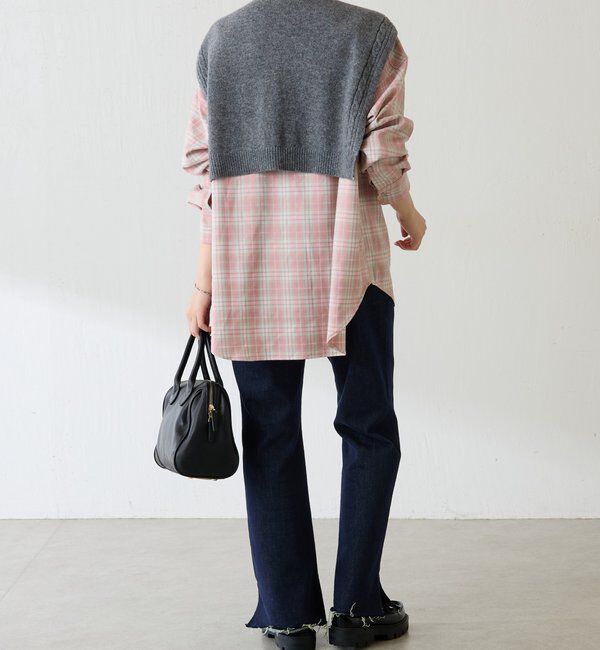  「【PAPILLONNER/パピヨネ】アレンジニットストール」|マフラー|