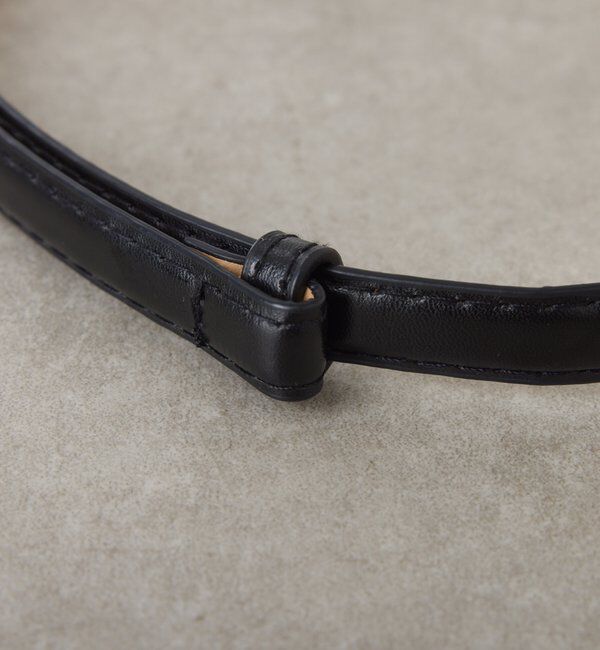  「【PAPILLONNER/パピヨネ】ビットバックルスライドベルト」|ベルト|