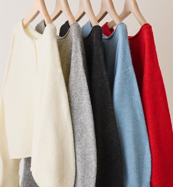  「2WAYヘンリーネックニット」|ニット・セーター|
