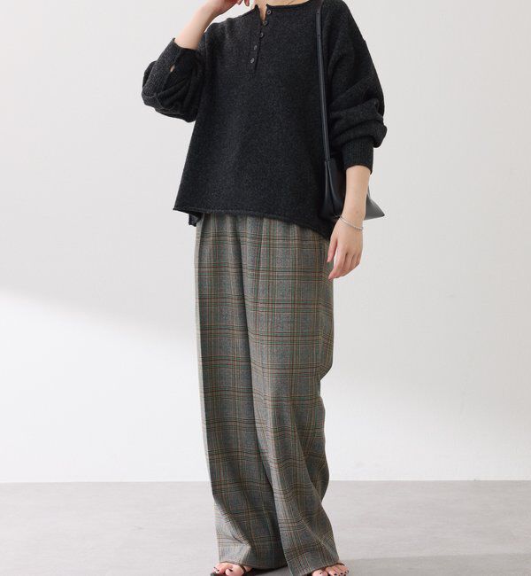  「2WAYヘンリーネックニット」|ニット・セーター|