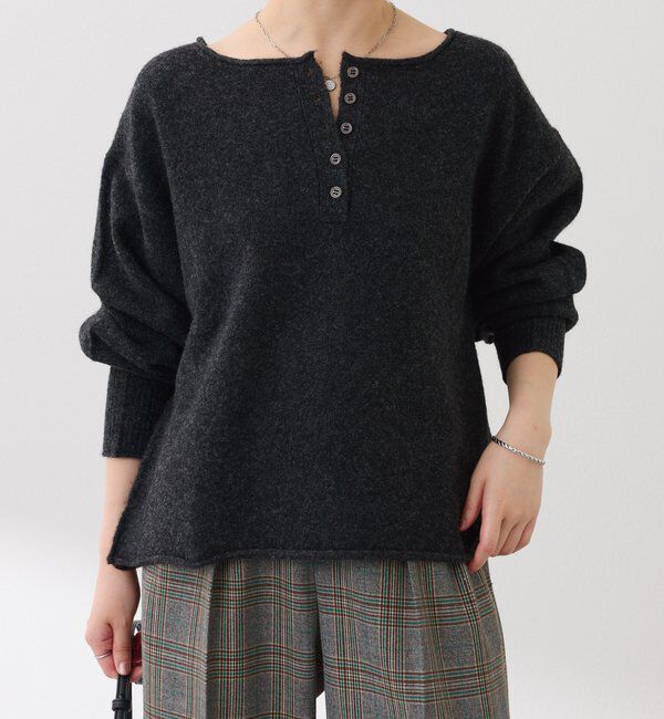  「2WAYヘンリーネックニット」|ニット・セーター|